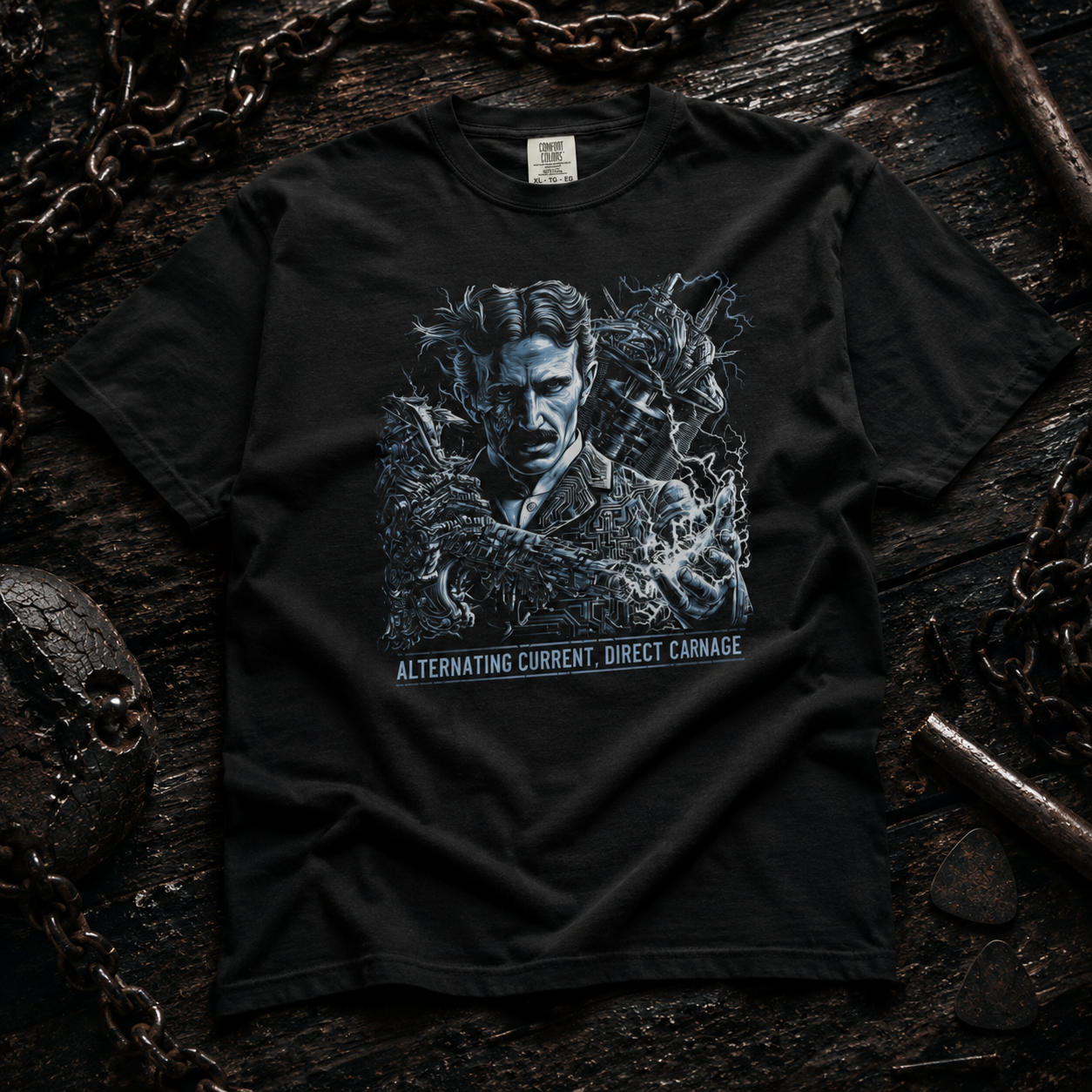 Nikola Tesla - "Alternating Current / Direct Carnage"