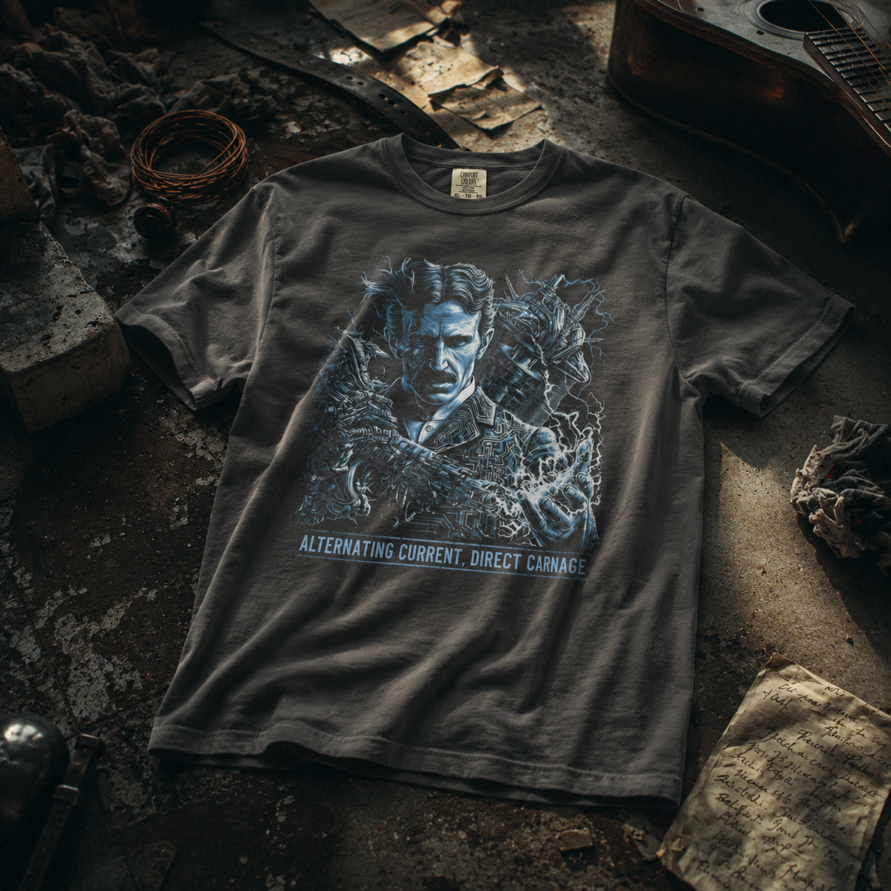 Nikola Tesla - "Alternating Current / Direct Carnage"