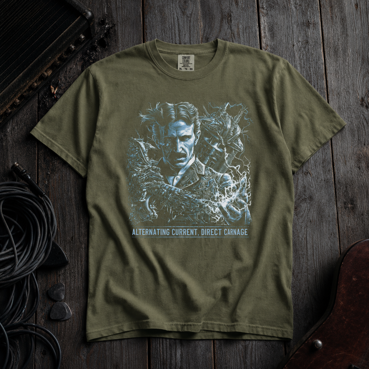 Nikola Tesla - "Alternating Current / Direct Carnage"