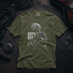 shirt mockup for Wolfgang Amadeus Mozart - "Requiem for a Riff"