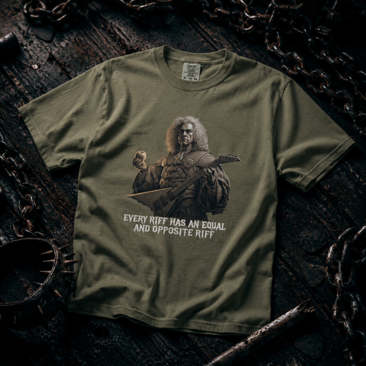 Isaac Newton - "Every Riff Has an Equal and Opposite Riff"