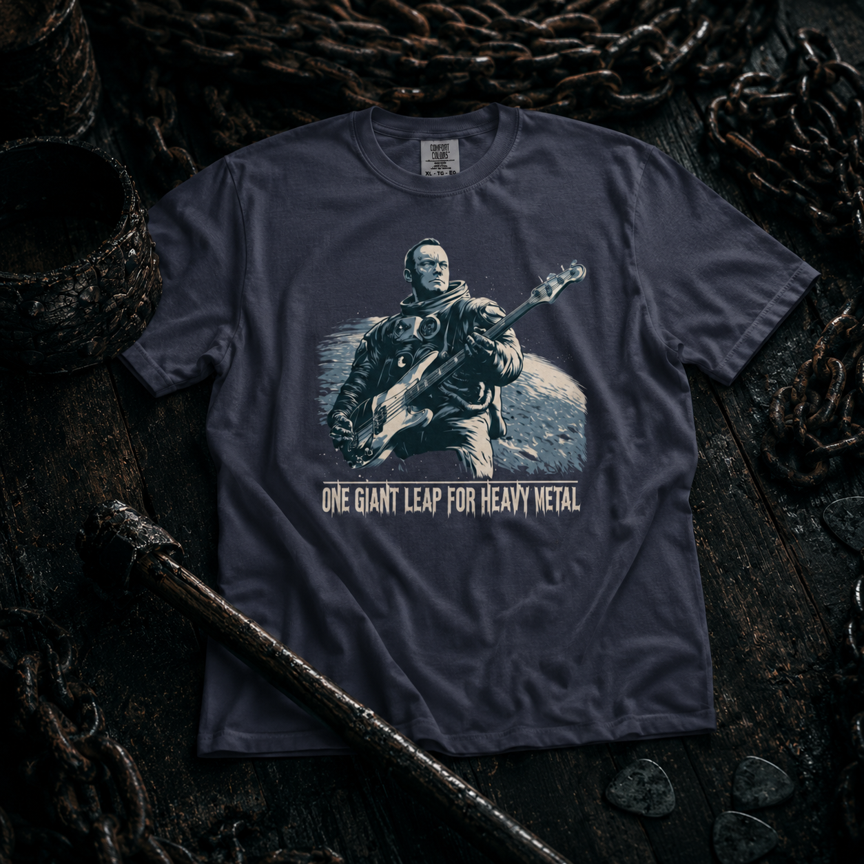 Neil Armstrong - "One Giant Leap for Heavy Metal"