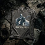 shirt mockup for Neil Armstrong - "One Giant Leap for Heavy Metal"
