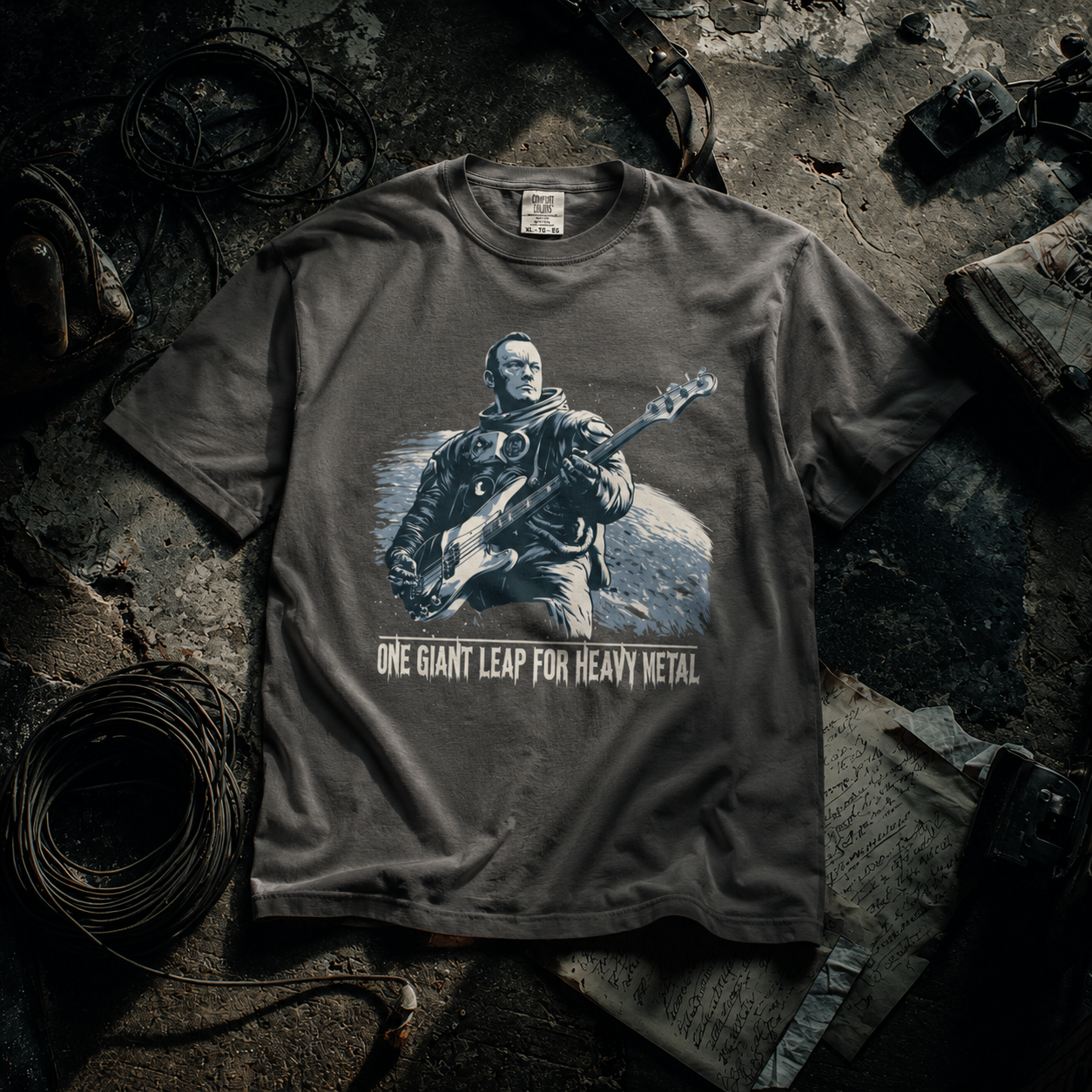 Neil Armstrong - "One Giant Leap for Heavy Metal"