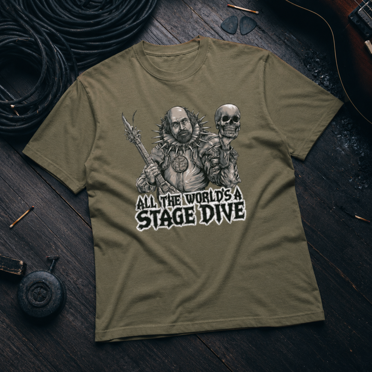 William Shakespeare - "All the World's a Stage Dive"