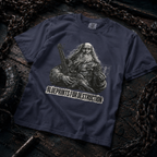 shirt mockup for Leonardo da Vinci - "Blueprints for Destruction"