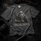 shirt mockup for Leonardo da Vinci - "Blueprints for Destruction"