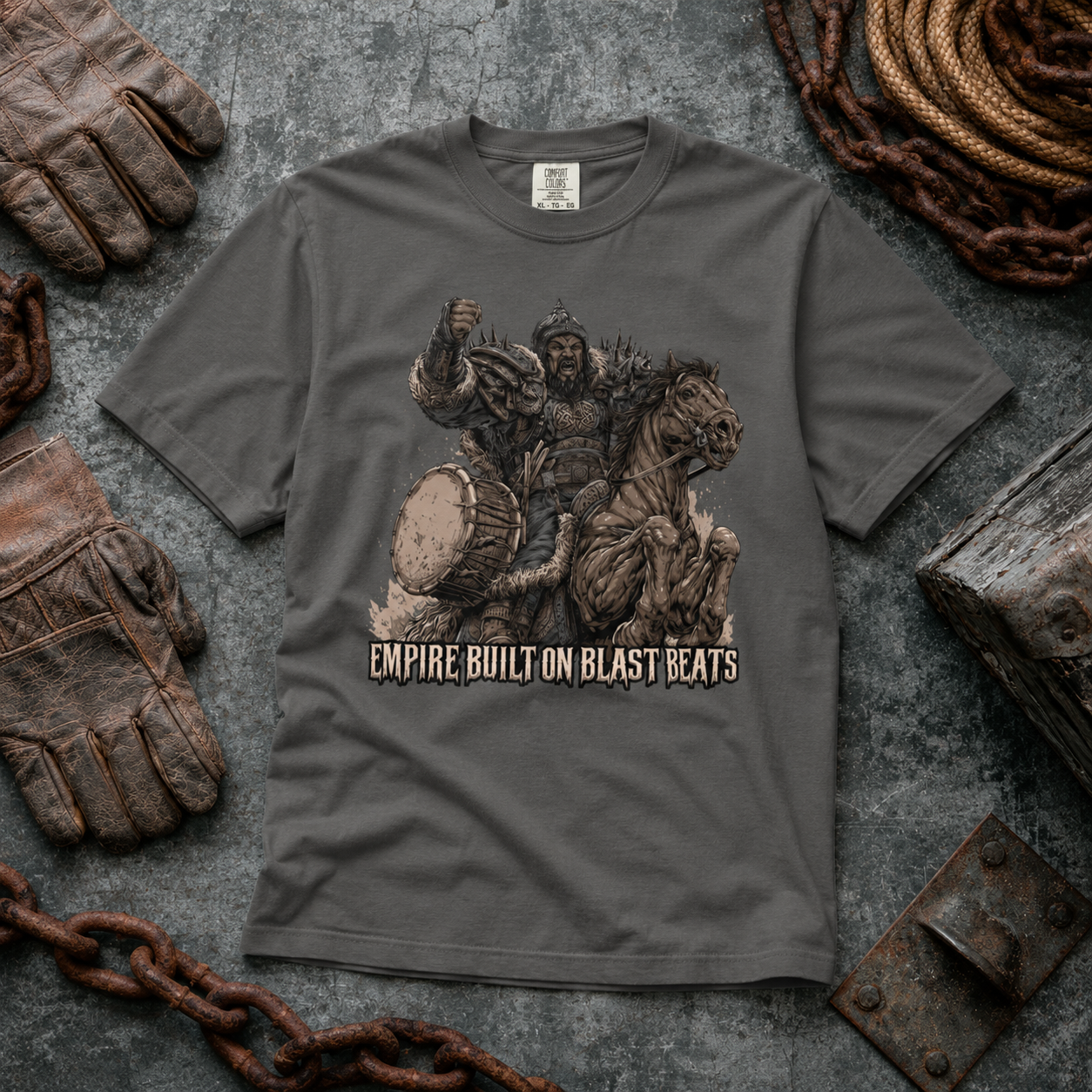 Genghis Khan - "Empire Built on Blast Beats"