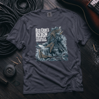 shirt mockup for Erik the Red - "Valhalla House Band"