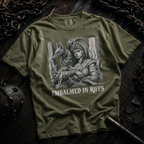 shirt mockup for Cleopatra - "Embalmed in Riffs"