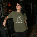 Helen Keller "Felt Every Riff" Tee