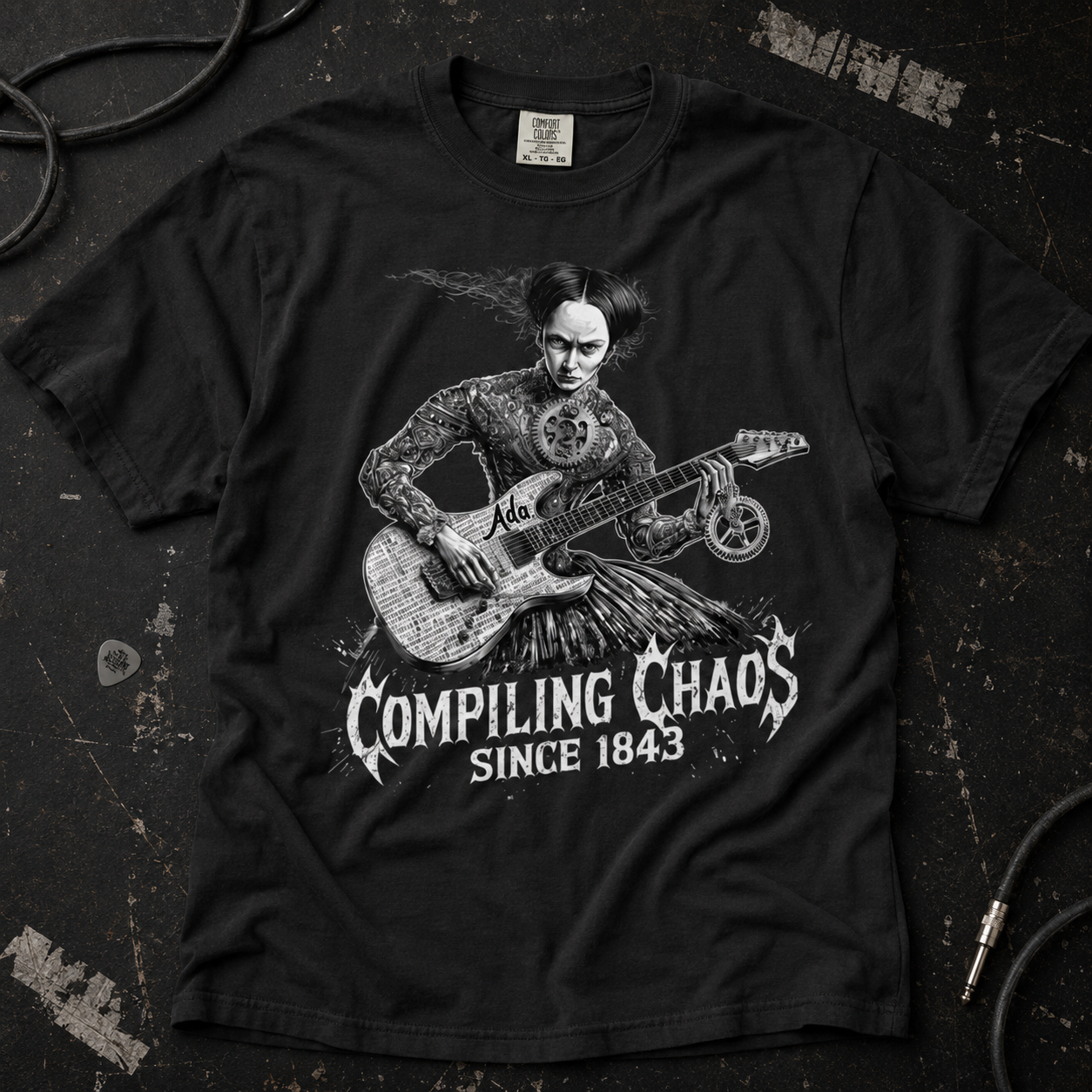 Ada Lovelace "Compiling Chaos Since 1843" Tee
