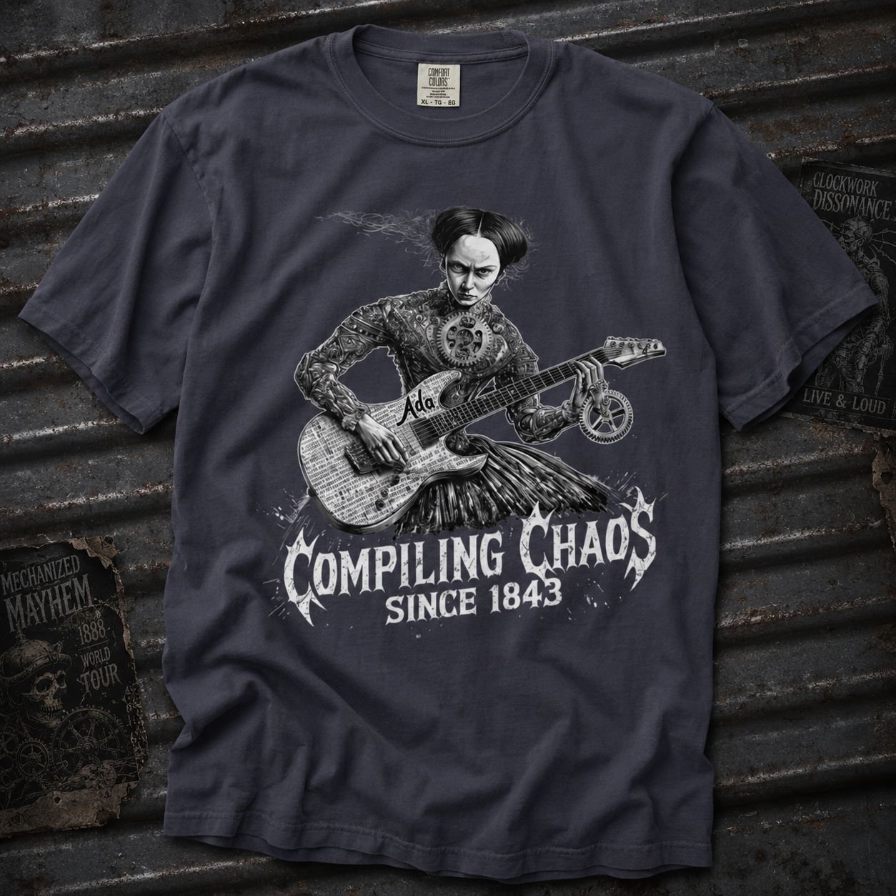 Ada Lovelace "Compiling Chaos Since 1843" Tee