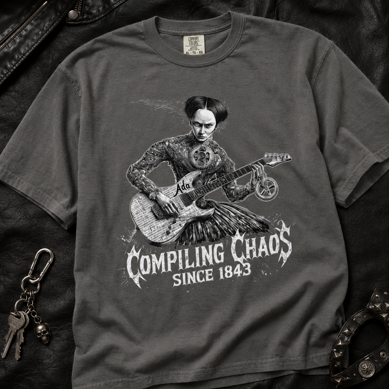 Ada Lovelace "Compiling Chaos Since 1843" Tee