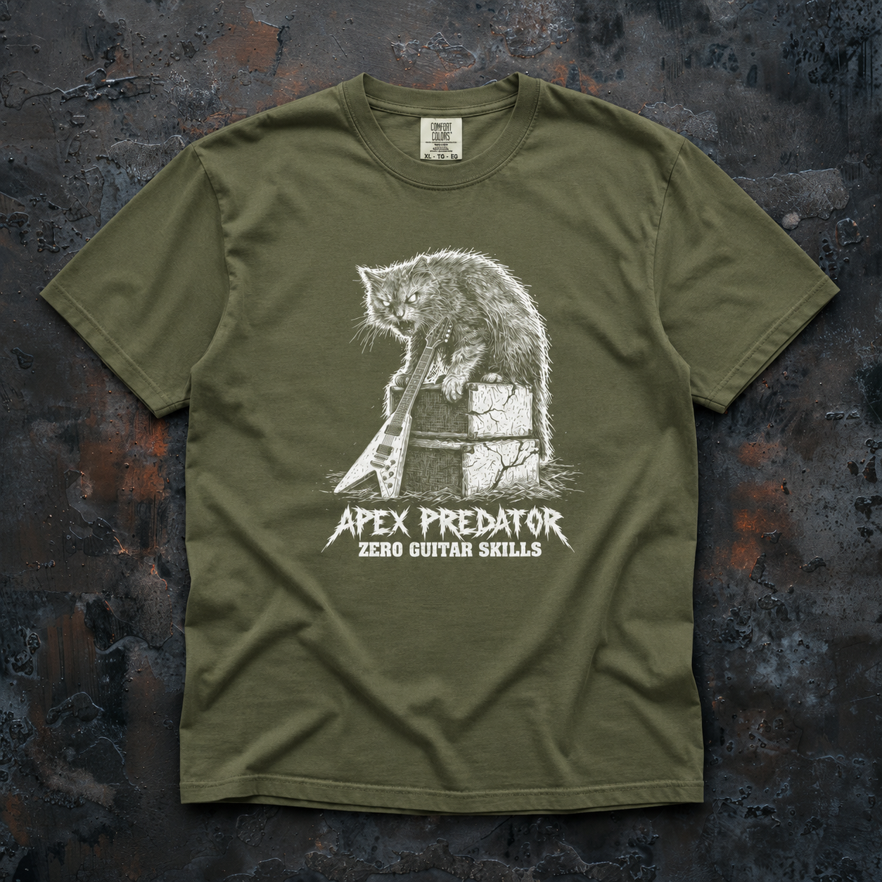 Apex Predator, Zero Guitar Skills