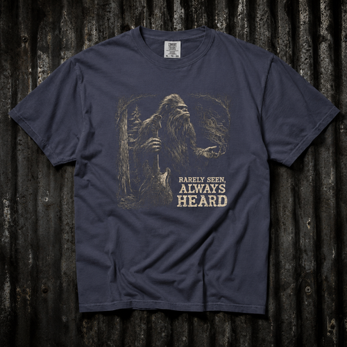 Bigfoot "Rarely Seen, Always Heard" Tee