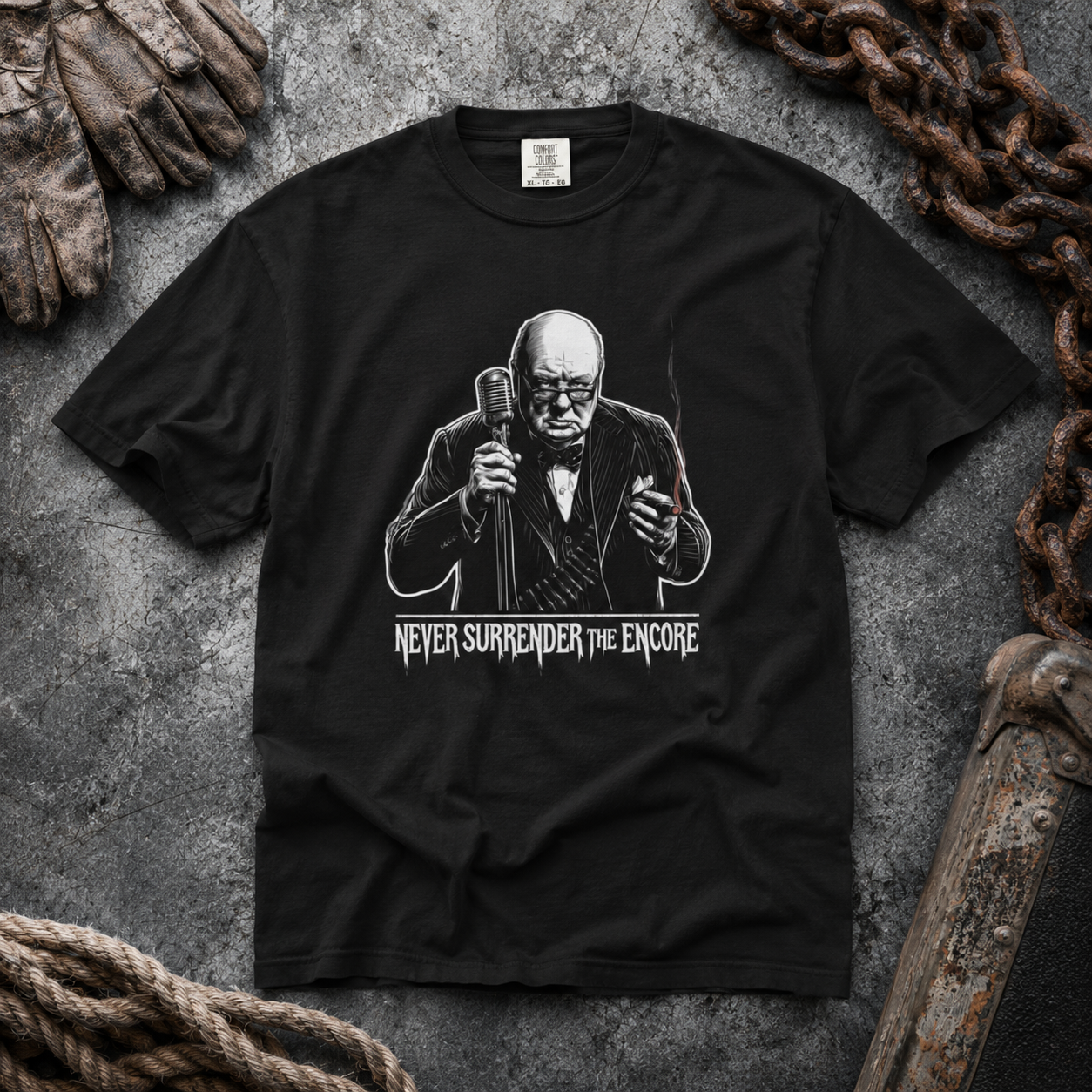 Winston Churchill - "Never Surrender the Encore"