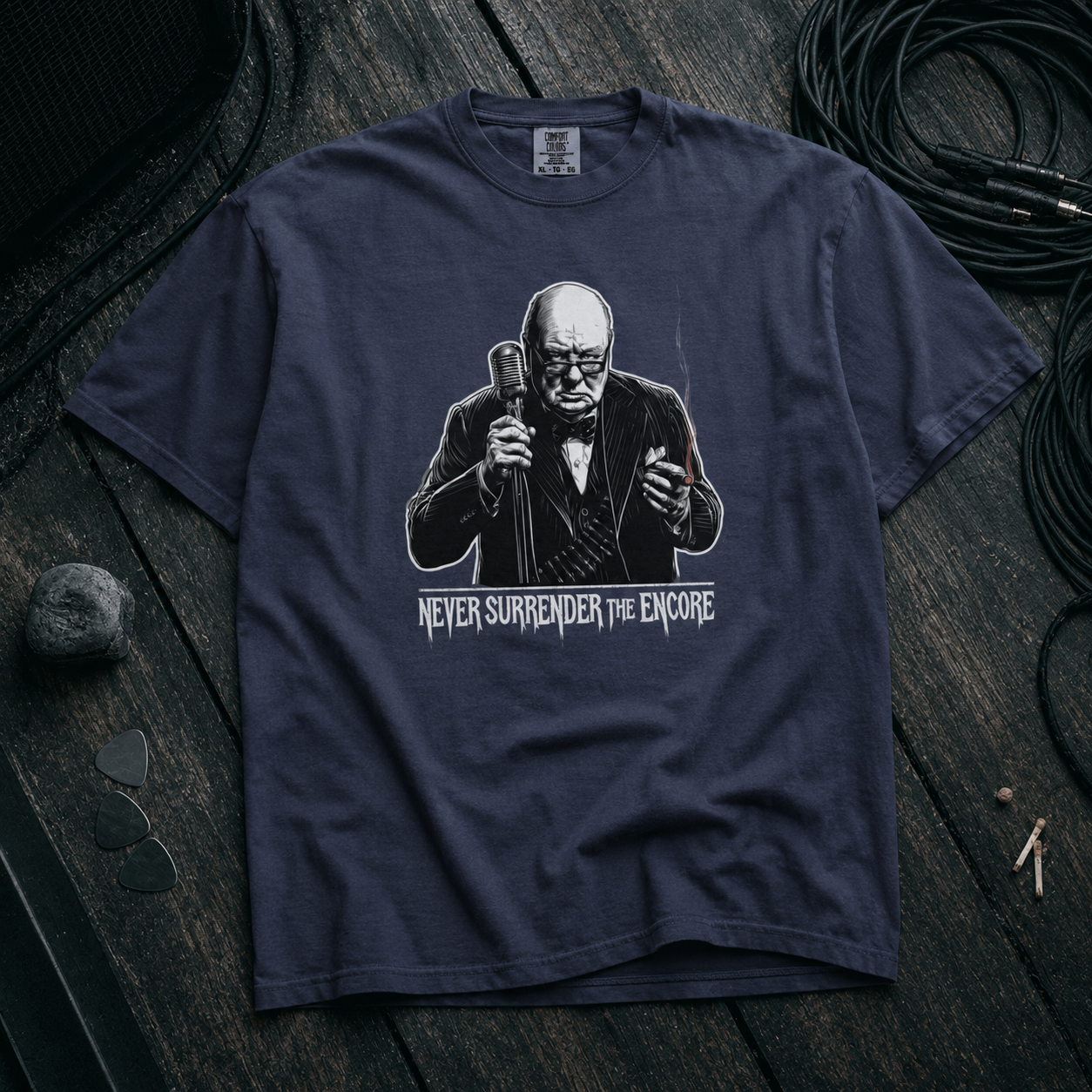 Winston Churchill - "Never Surrender the Encore"