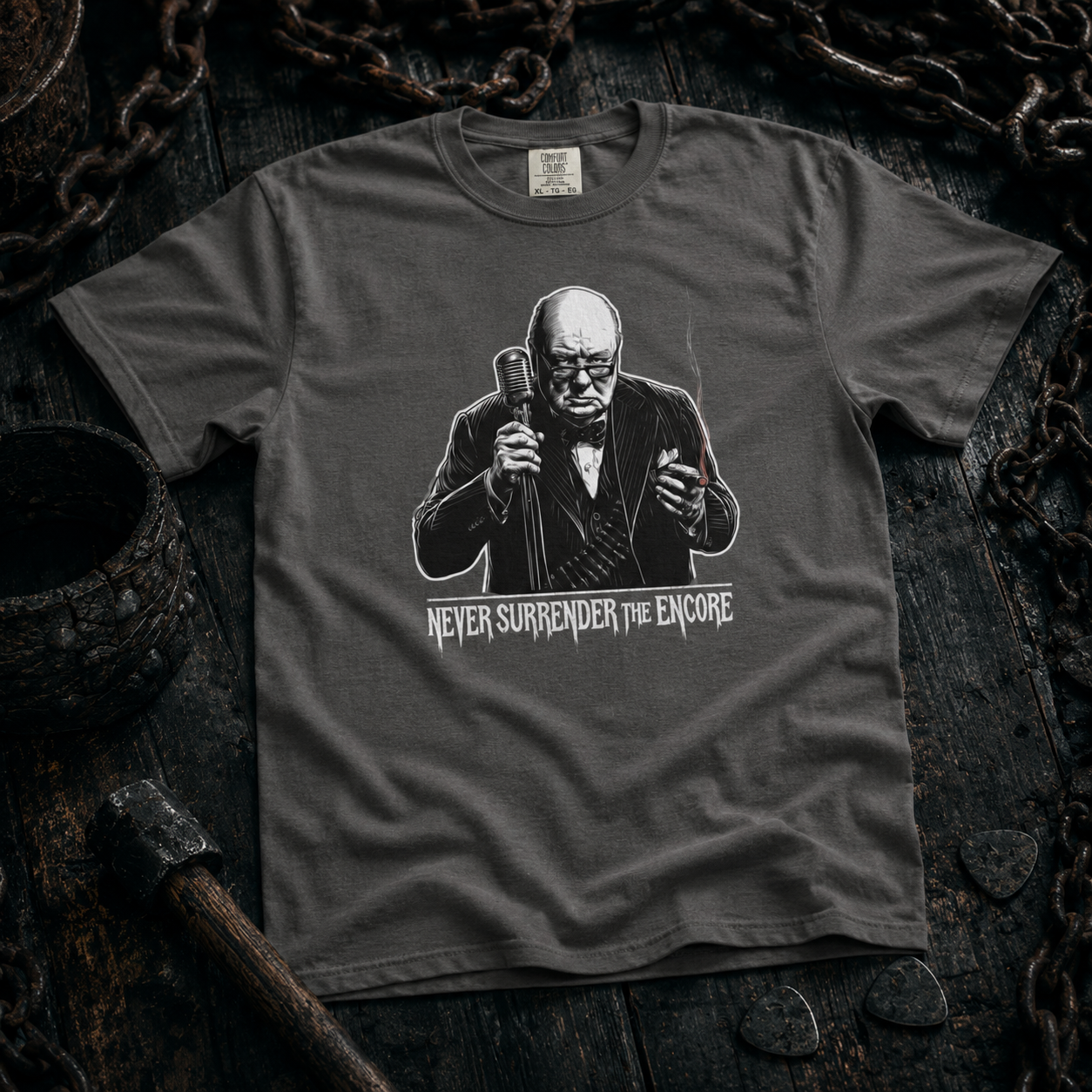 Winston Churchill - "Never Surrender the Encore"