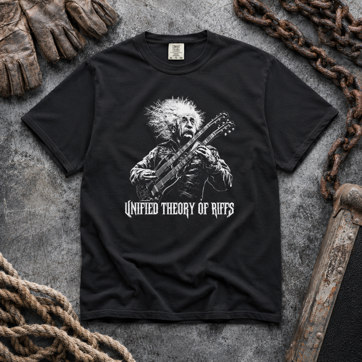 Albert Einstein - "Unified Theory of Riffs"