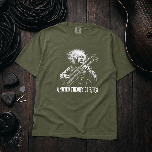 Albert Einstein - "Unified Theory of Riffs"