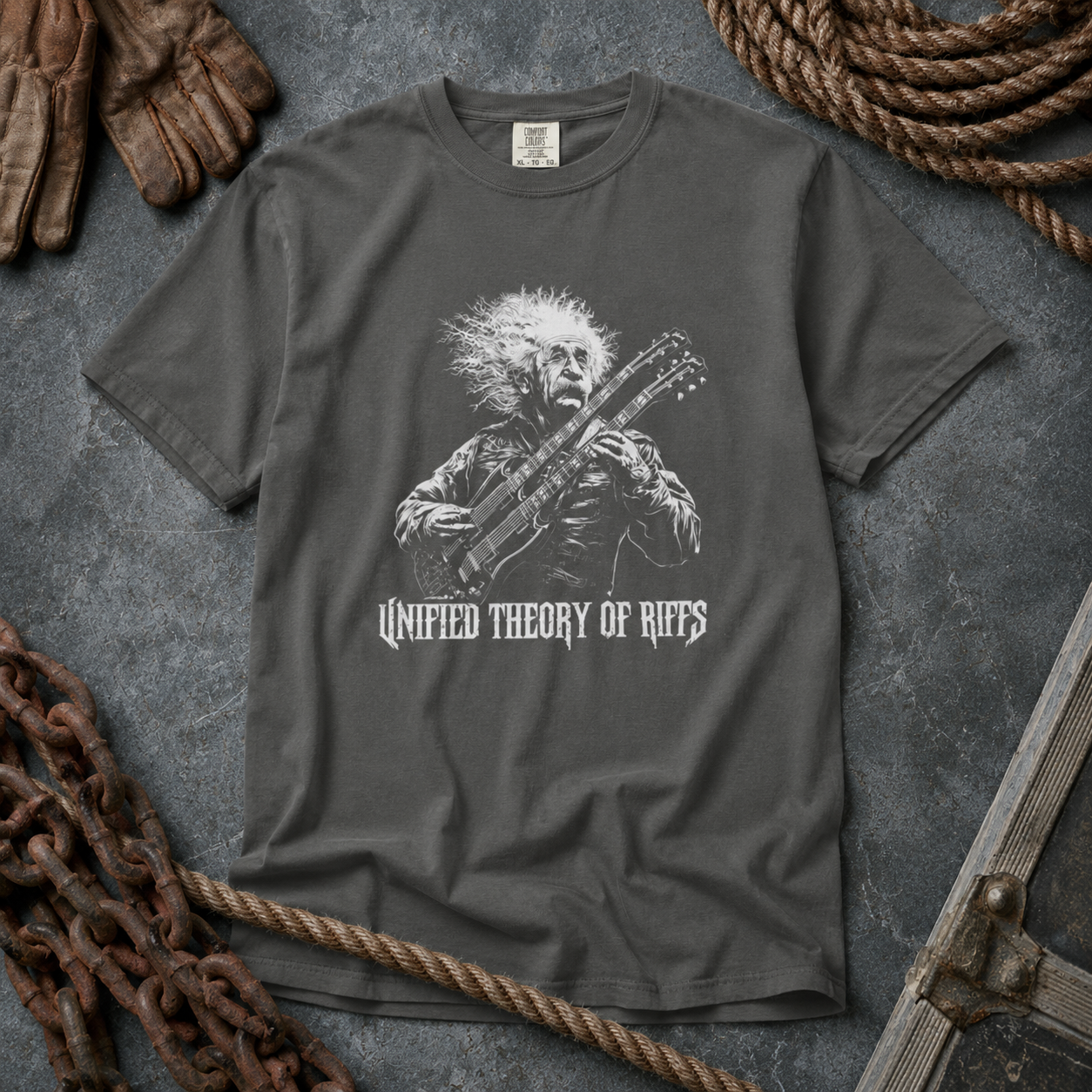 Albert Einstein - "Unified Theory of Riffs"
