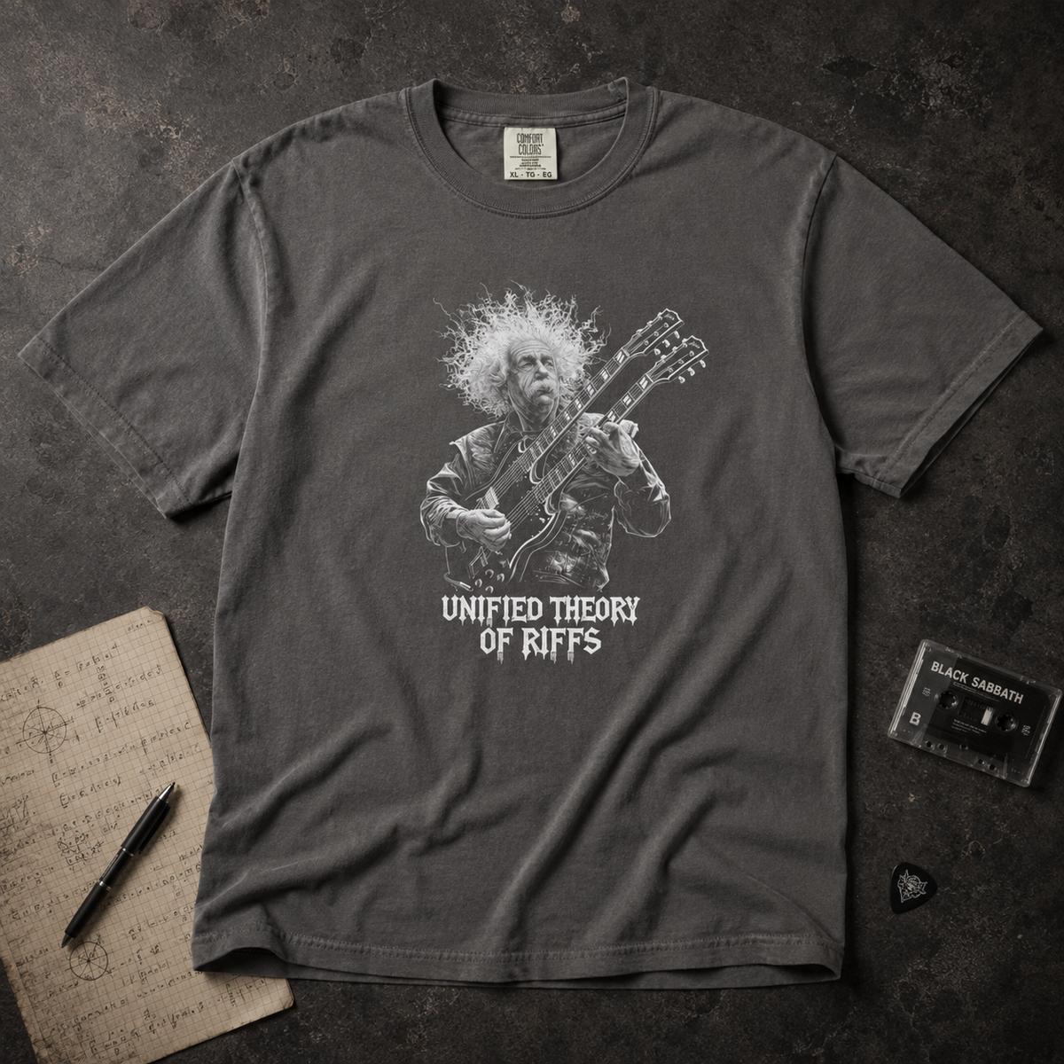 Albert Einstein: Unified Theory of Riffs