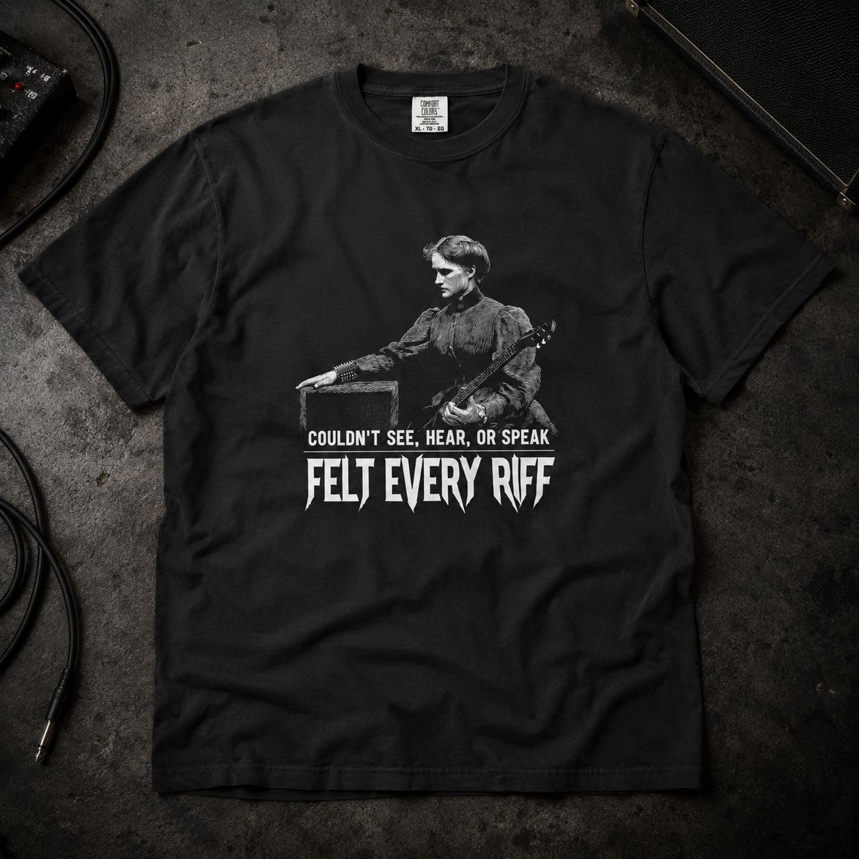 Helen Keller: Felt Every Riff