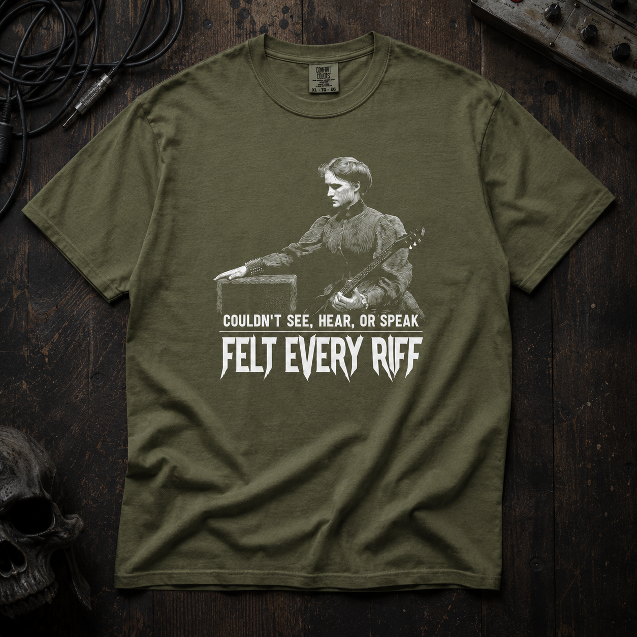 Helen Keller: Felt Every Riff