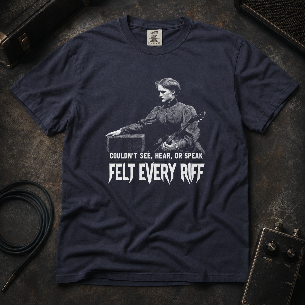 Helen Keller: Felt Every Riff