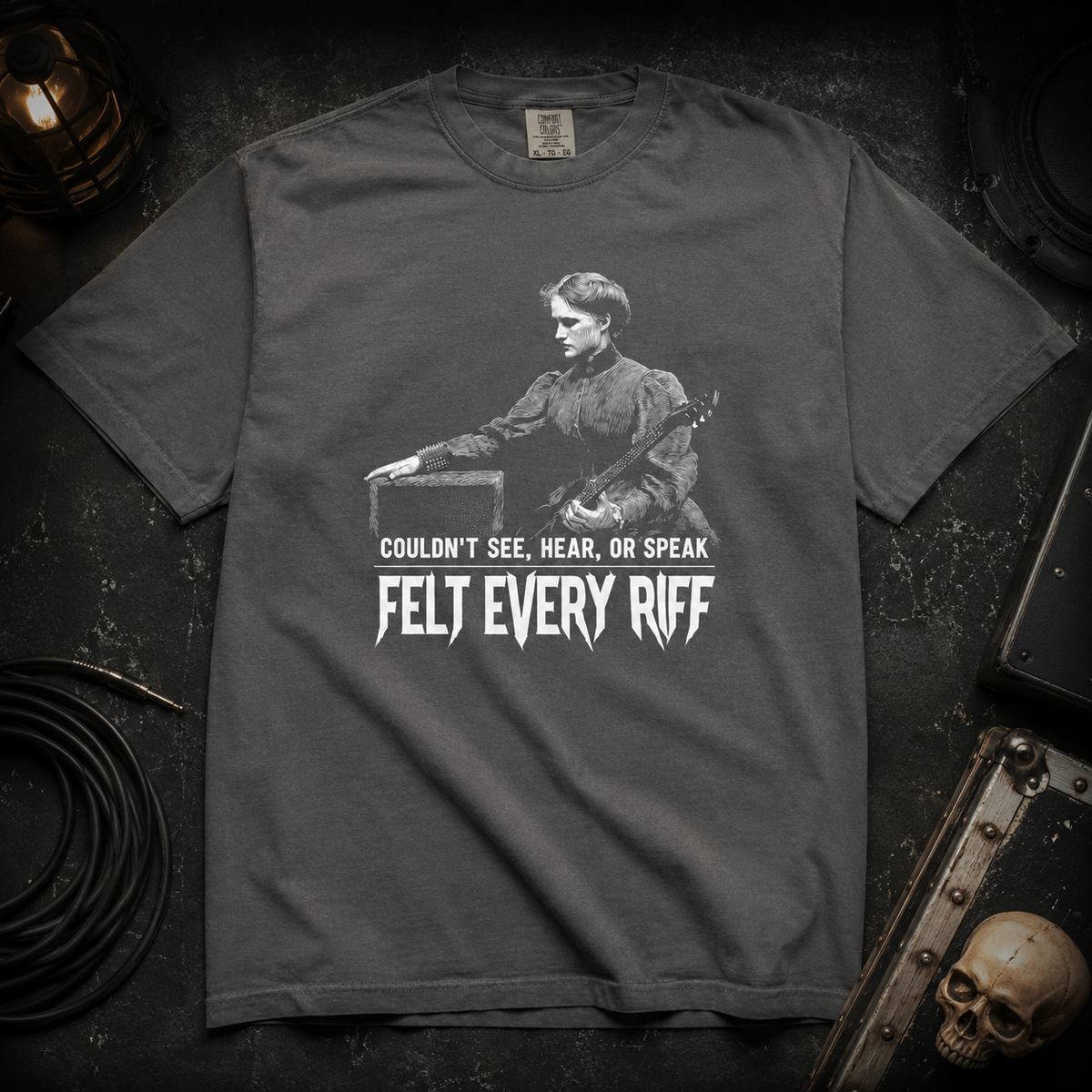 Helen Keller: Felt Every Riff