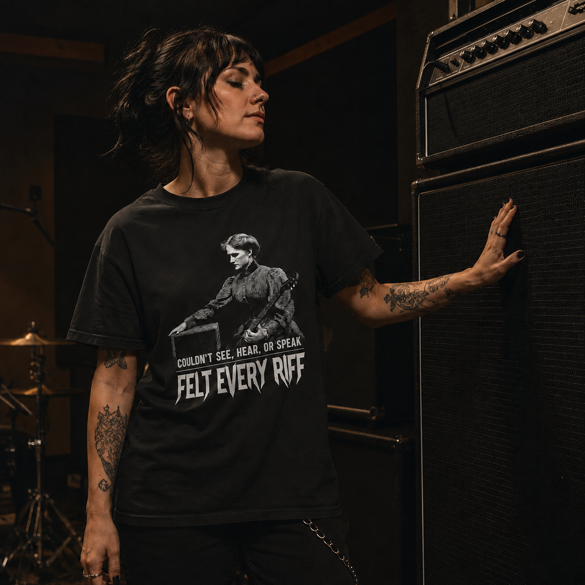 Helen Keller: Felt Every Riff