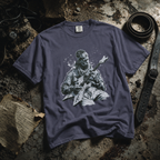 Navy shirt mockup for Charles Lindbergh - "No Remorse"