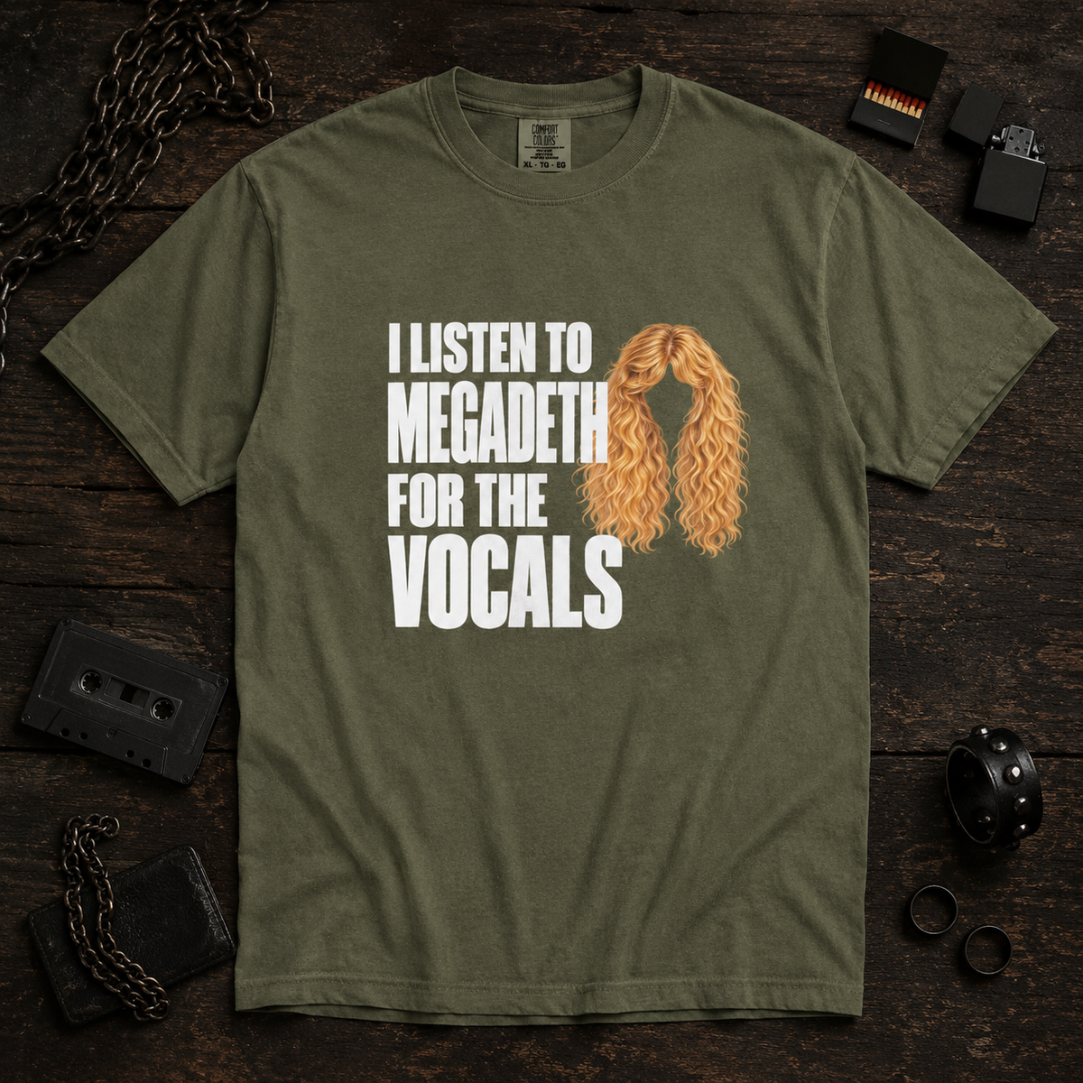 I Listen to Megadeth for the Vocals