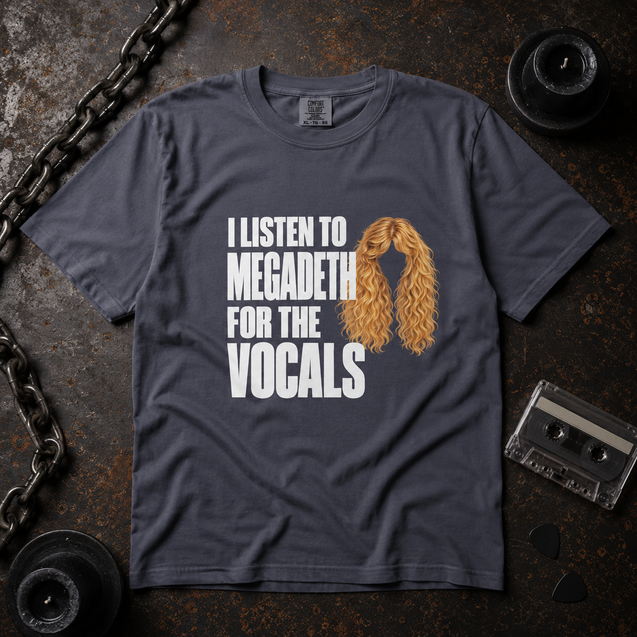I Listen to Megadeth for the Vocals