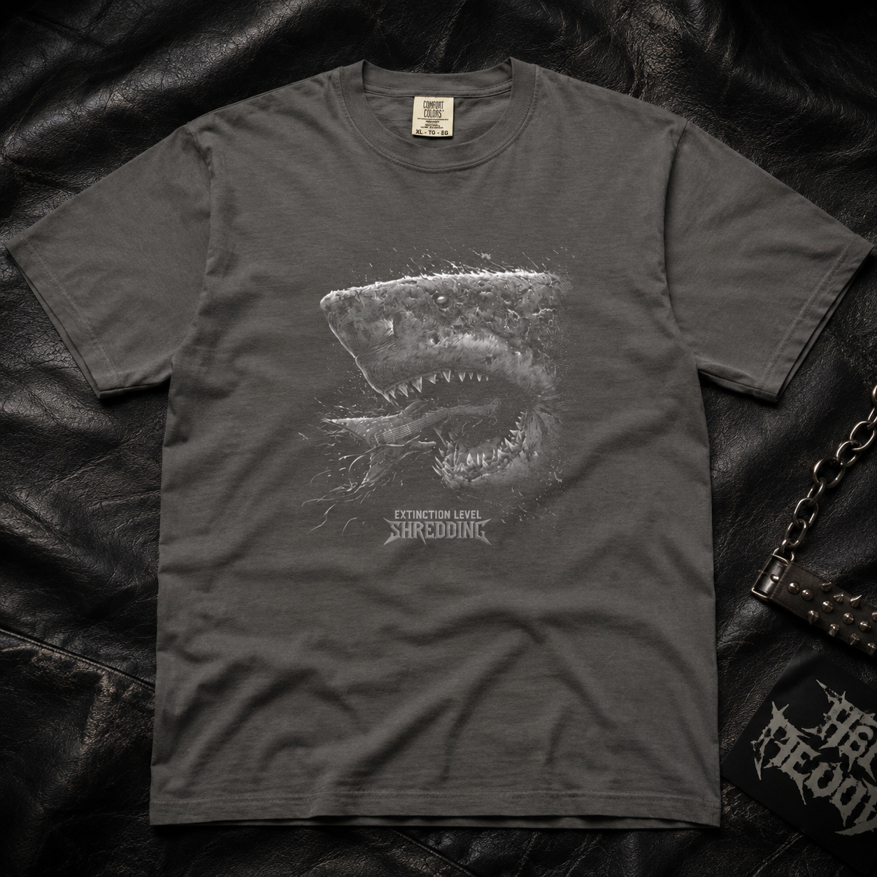 Megalodon "Extinction Level Shredding" Tee