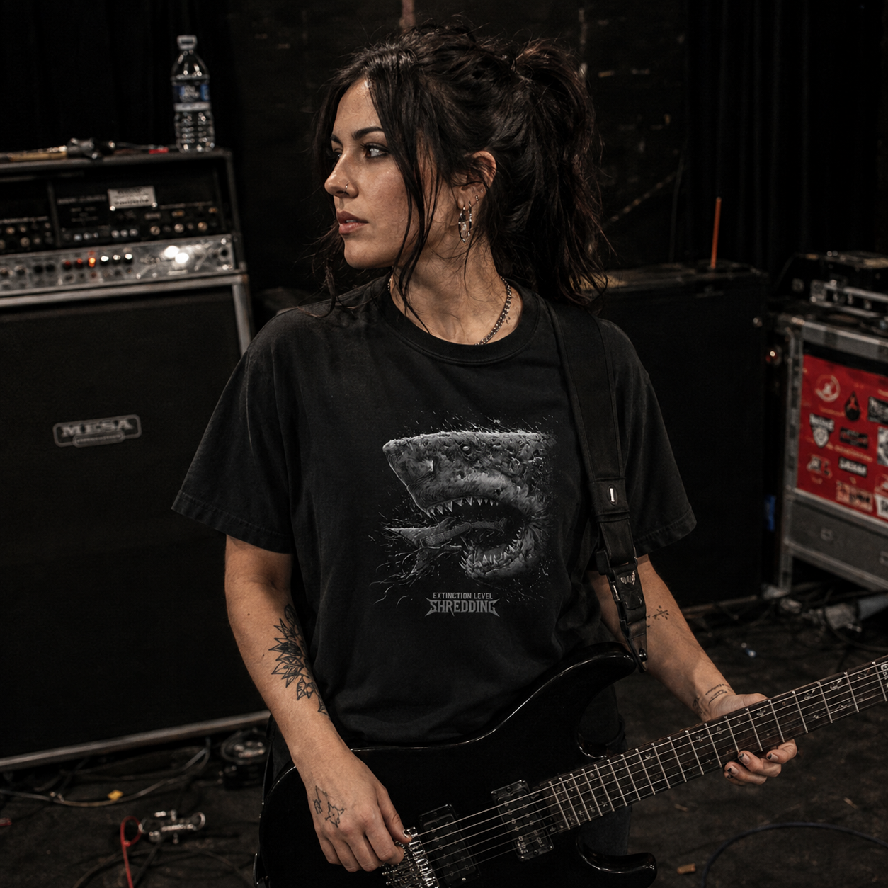 Megalodon "Extinction Level Shredding" Tee
