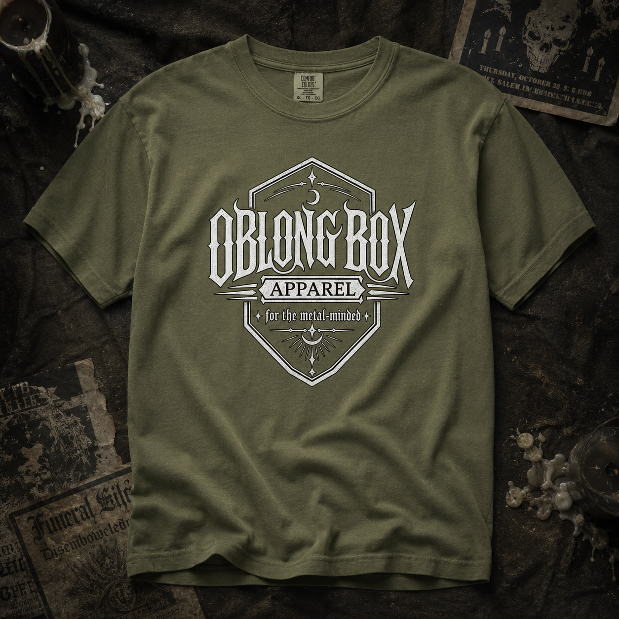 Oblong Box Insignia Tee