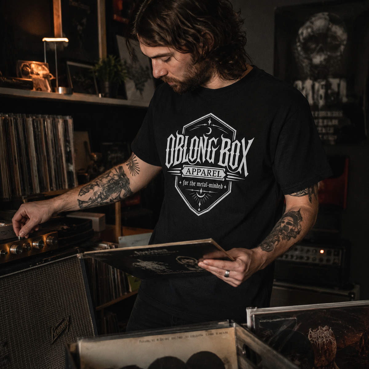 Oblong Box Insignia Tee