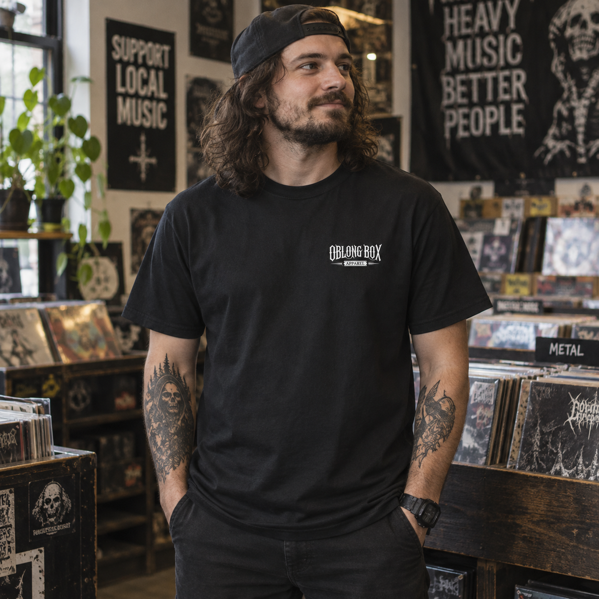 Oblong Box Apparel Logo Tee