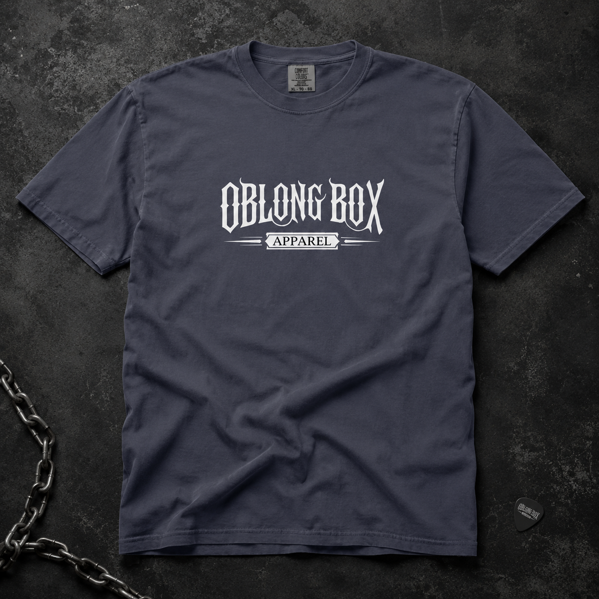 Oblong Box Logo Tee