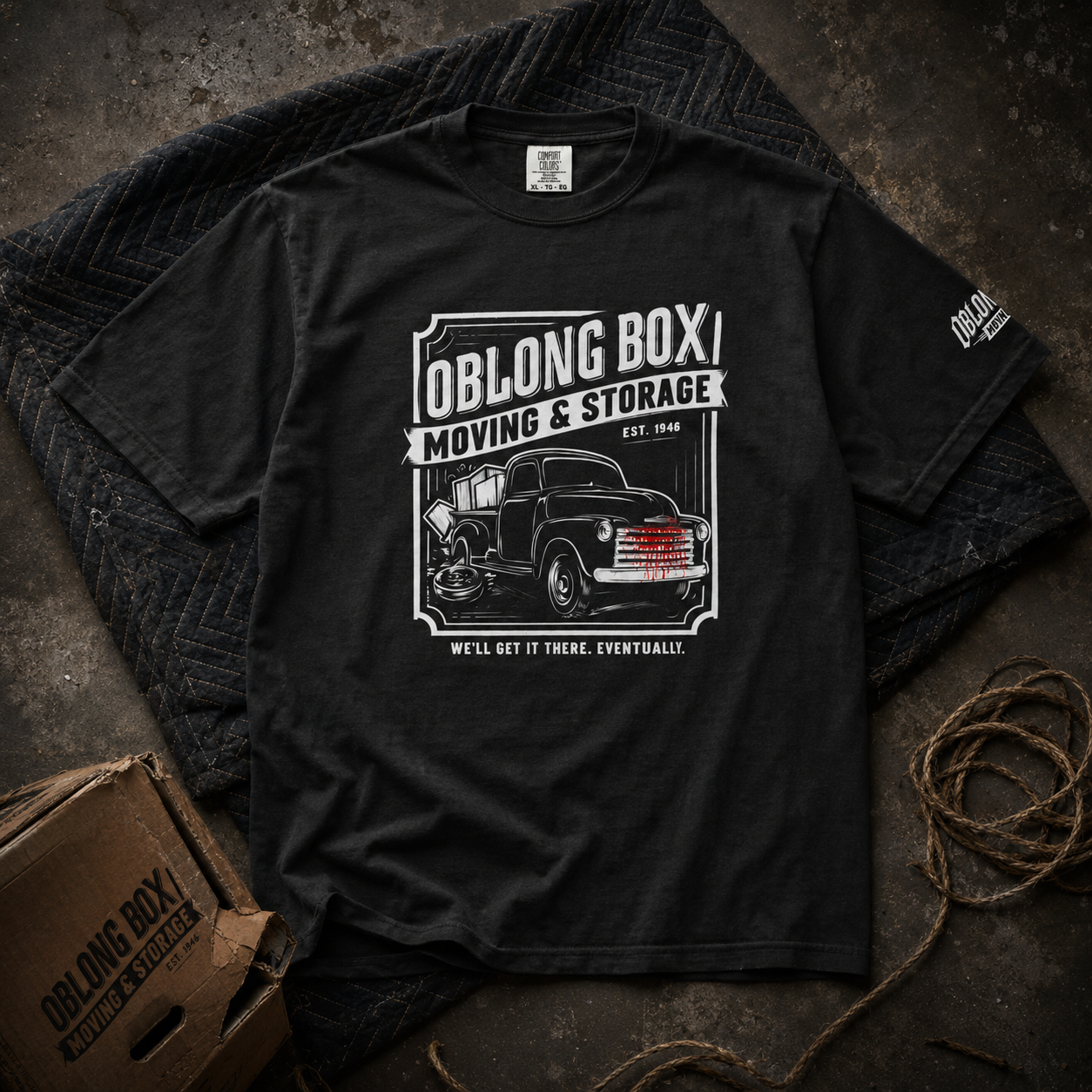Oblong Box Moving & Storage