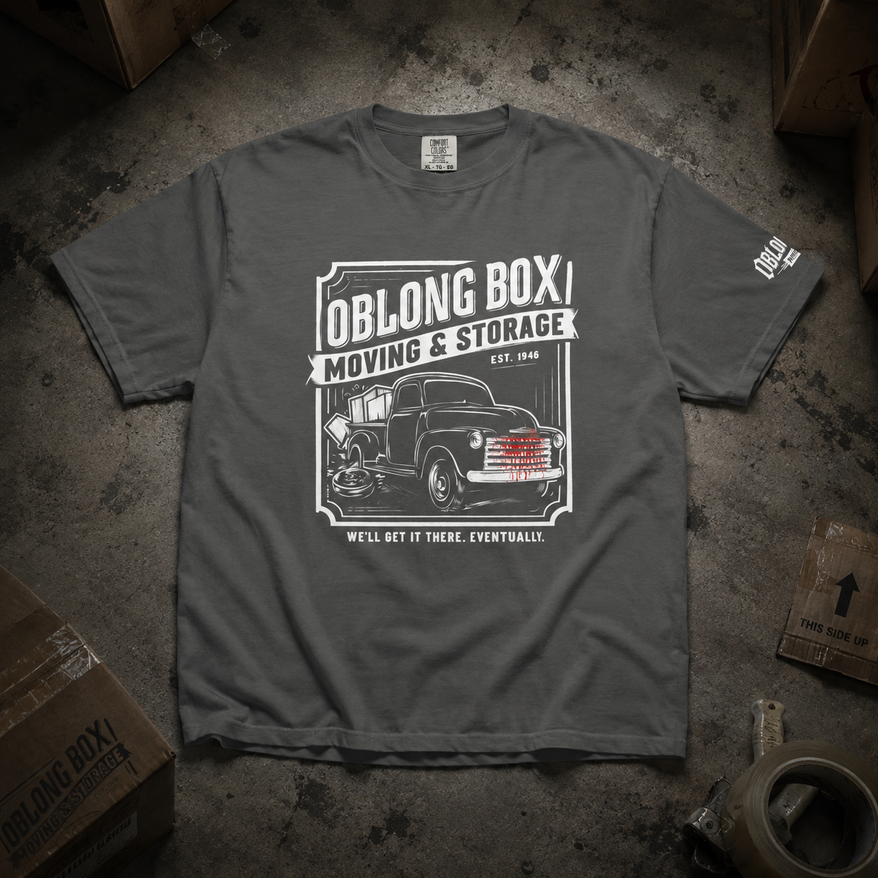 Oblong Box Moving & Storage