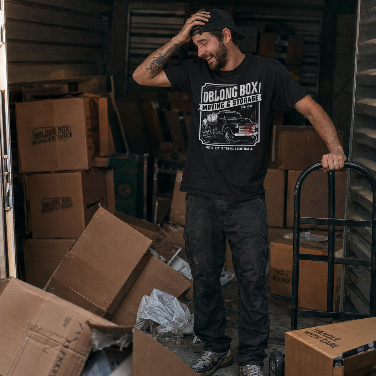 Oblong Box Moving & Storage