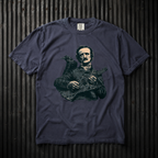 Edgar Allan Poe "Quoth the Riff" Tee