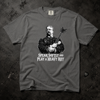 Theodore Roosevelt "Speak Softly and Play a Heavy Riff" Tee