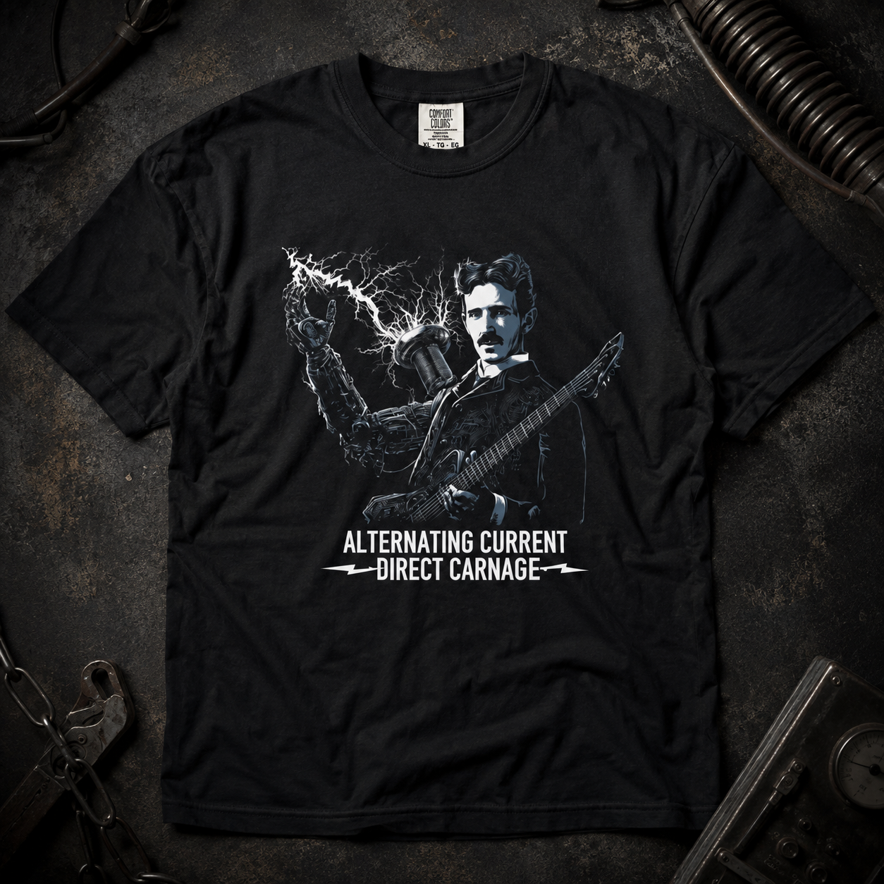 Nikola Tesla: Alternating Current / Direct Carnage