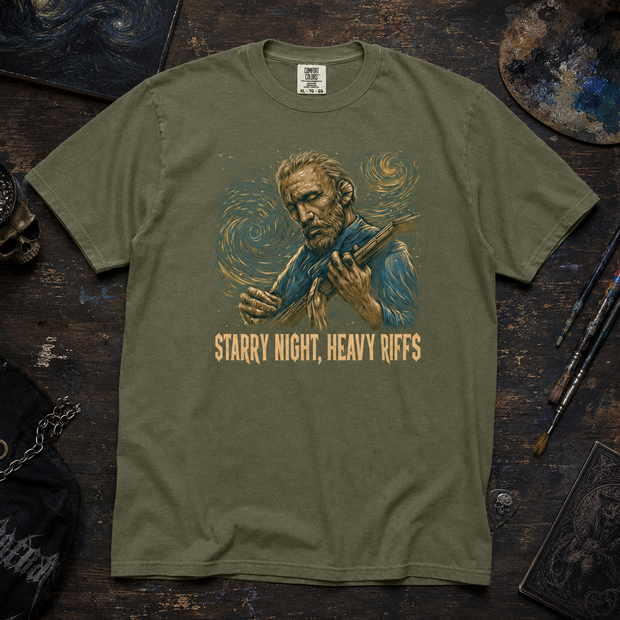 Vincent van Gogh: Starry Night, Heavy Riffs