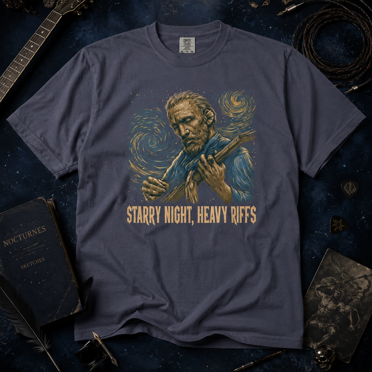 Vincent van Gogh: Starry Night, Heavy Riffs