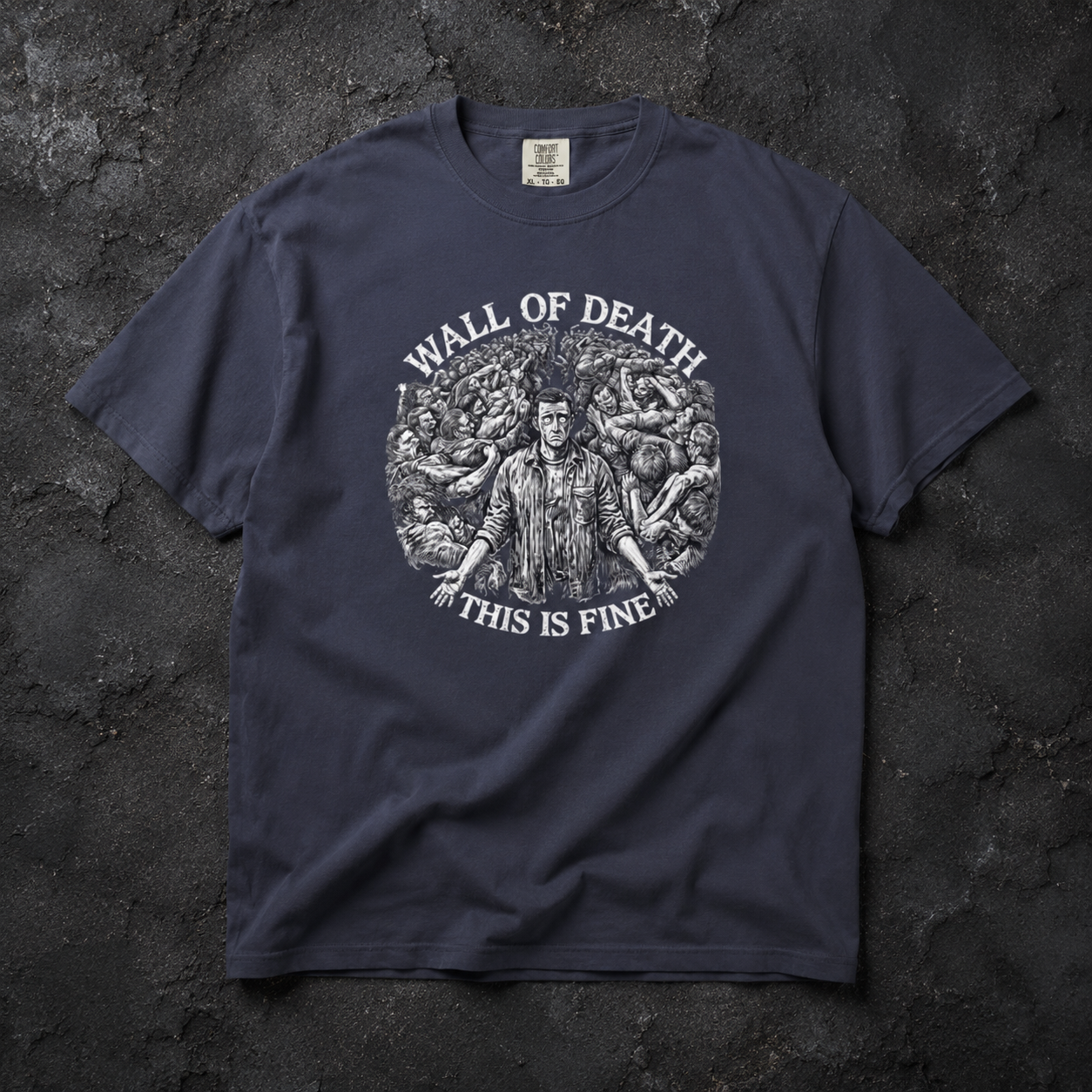 Wall of Death "This Is Fine" Tee
